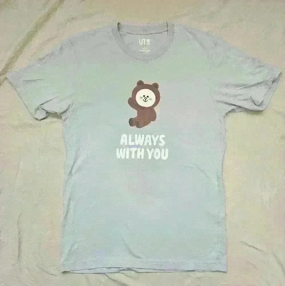 Uniqlo Line friends ‘Always with You’ tshirt in S - Picture 1 of 5